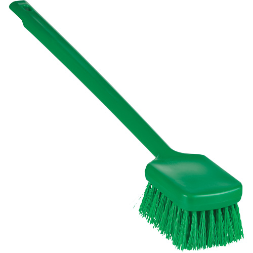 Brosse &agrave; manche long ColorCore, Soies Ferme, Longueur de 20", Vert Duraquip Inc
