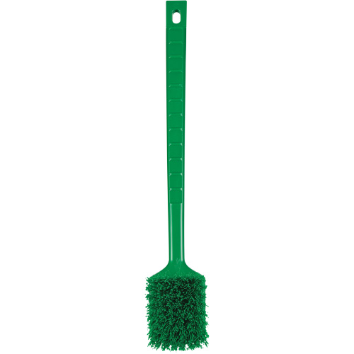 Brosse &agrave; manche long ColorCore, Soies Ferme, Longueur de 20", Vert Duraquip Inc