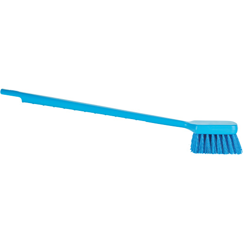 Brosse &agrave; manche long ColorCore, Soies Ferme, Longueur de 20", Bleu Duraquip Inc