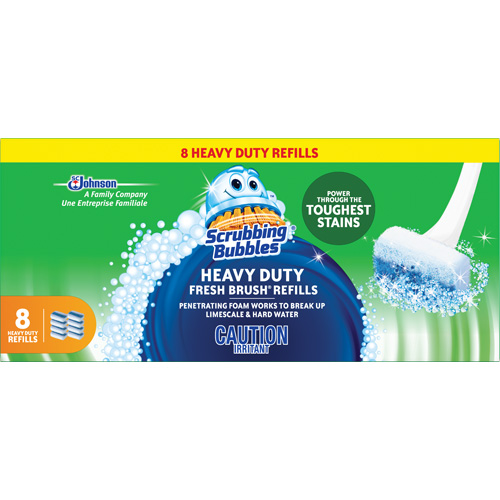 Scrubbing Bubbles&reg; Fresh Brush&reg; Toilet Brush Heavy-Duty Refills, Refill Duraquip Inc