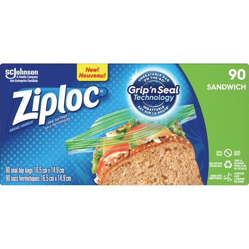 Ziploc&reg; Sandwich Bags Duraquip Inc