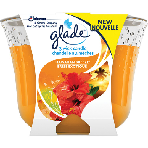 Glade&reg; 3-Wick Candle, Hawaiian Breeze&reg; Duraquip Inc
