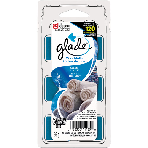 Glade&reg; Air Freshener Melts, Clean Linen&reg; Duraquip Inc