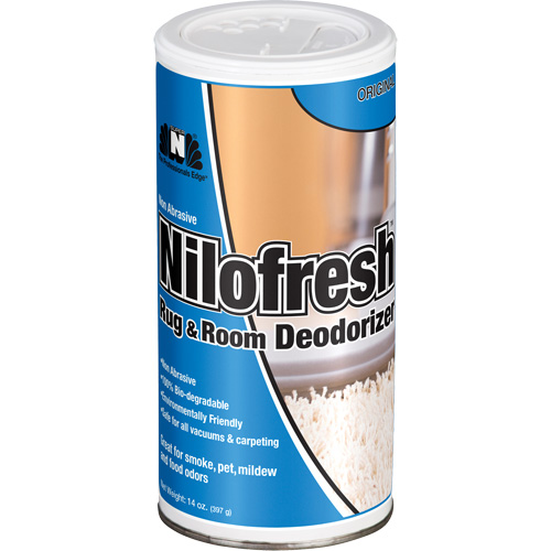D&eacute;sodorisant pour pi&egrave;ce et tapis Nilofresh, 14 oz, Canette Duraquip Inc
