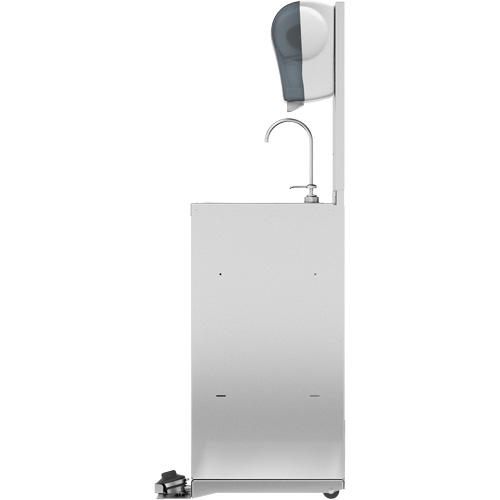 Poste de nettoyage des mains portable MRSink Duraquip Inc