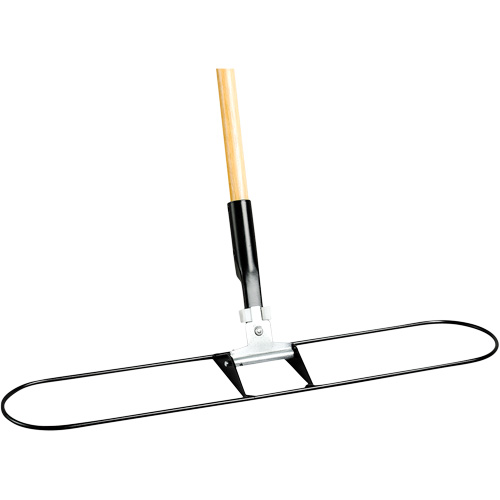 Clipper Dust Mop Frame & Handle, 24", Metal Duraquip Inc