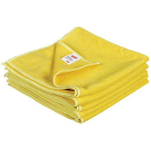 Chiffon de nettoyage haute performance Scotch-Brite, Microfibre, Jaune Duraquip Inc