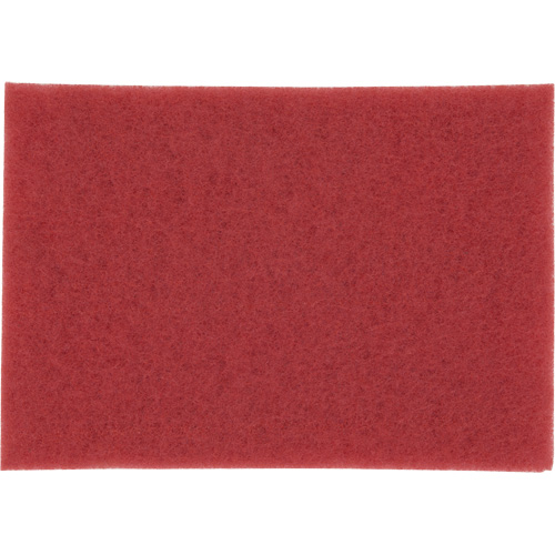 Hi-Performance Pad, 14" x32", Buffing/Cleaning, Red Duraquip Inc