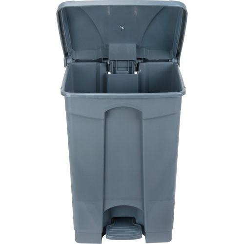 Poubelle &agrave; p&eacute;dale, Plastique, Capacit&eacute; 12 gal. US Duraquip Inc