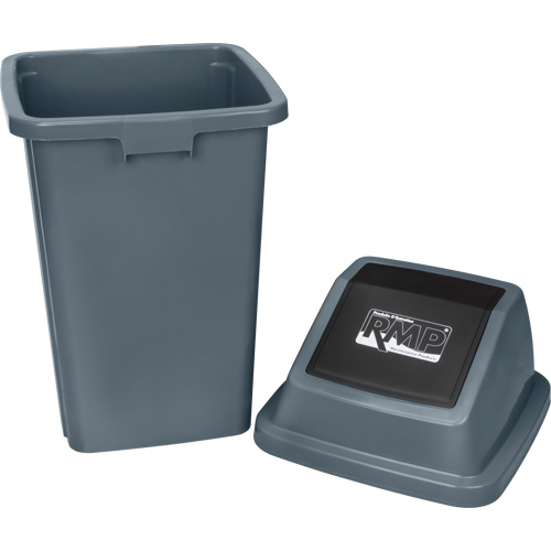 Poubelle, Plastique, 26 gal. US Duraquip Inc