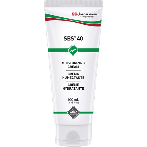 Cr&egrave;me hydratante pour la peau SBS 40, Tube, 100 ml Duraquip Inc