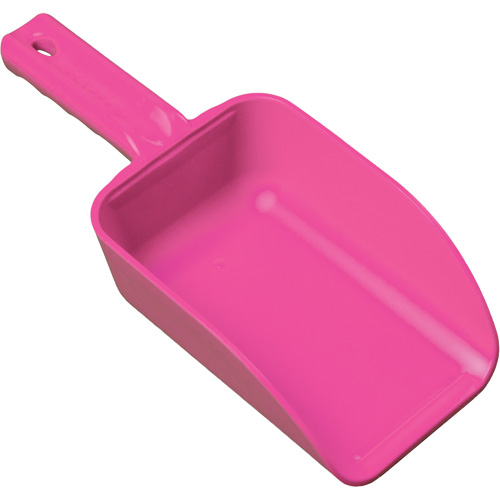 Small Hand Scoop, Plastic, Pink, 32 oz. Duraquip Inc