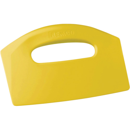Bench Scraper, Yellow, 5" W x 8" L Duraquip Inc