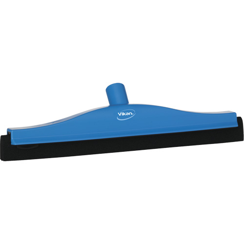 Fixed Head Foam Blade Squeegee, 16", Blue Duraquip Inc