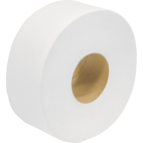 Papier hygi&eacute;nique de premi&egrave;re qualit&eacute; Snow Soft JRT, Rouleau G&eacute;ant, 2 Pli, Longueur 1000', Blanc Duraquip Inc