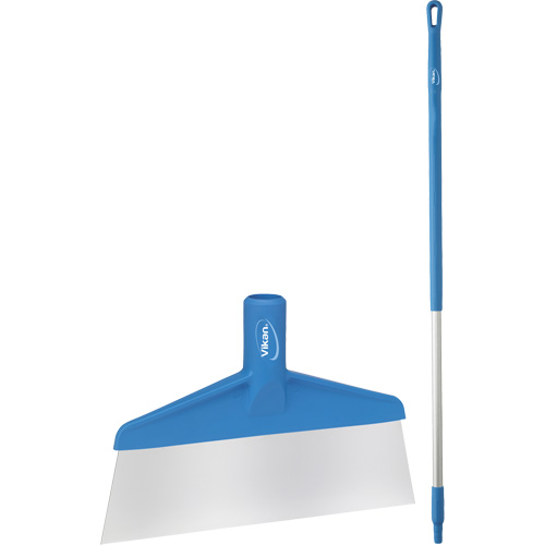Floor Scraper with Handle, Blue, 9-3/5" W x 55-9/10" L Duraquip Inc