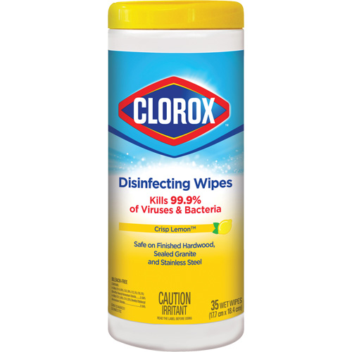 Lingettes d&eacute;sinfectantes, 35 lingettes Duraquip Inc
