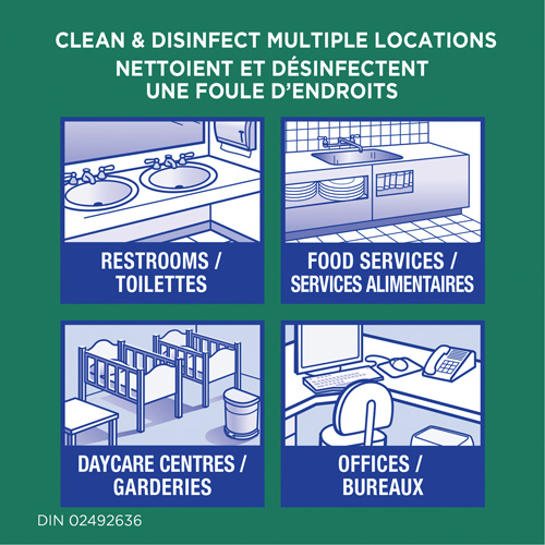 Lingettes d&eacute;sinfectantes, 75 lingettes Duraquip Inc