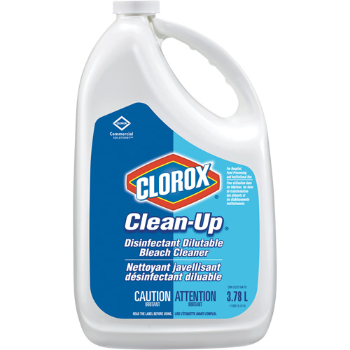 Clean-Up&reg; with Bleach Surface Disinfectant Cleaner, 3.78 L, Jug Duraquip Inc