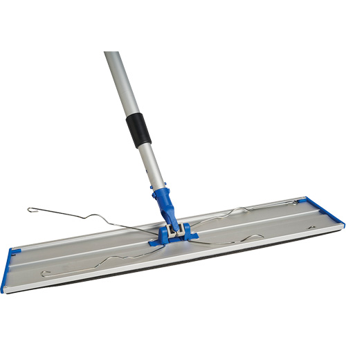 Static Attack Dust Mop Frame, 24", Aluminum Duraquip Inc