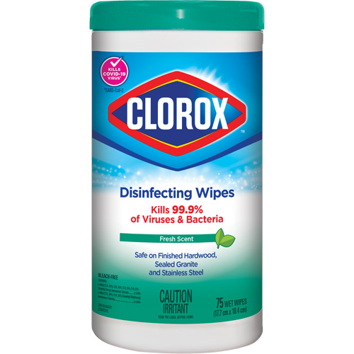 Lingettes d&eacute;sinfectantes, 75 lingettes Duraquip Inc