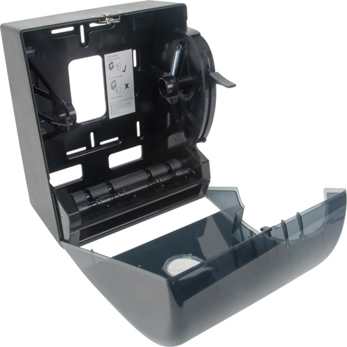 Hand Towel Roll Dispenser, Manual, 10.63" W x 9.84" D x 13.78" H Duraquip Inc