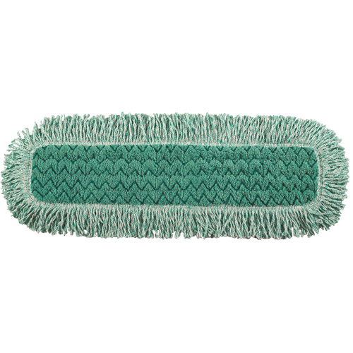 Tampon avec frange pour vadrouille &agrave; &eacute;pousseter Hygen, Style Boucles et crochets, Microfibre, 27-1/2" lo x 9" la Duraquip Inc
