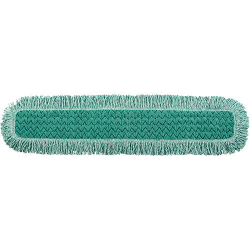 Tampon avec frange pour vadrouille &agrave; &eacute;pousseter Hygen, Style Boucles et crochets, Microfibre, 40" lo x 9" la Duraquip Inc