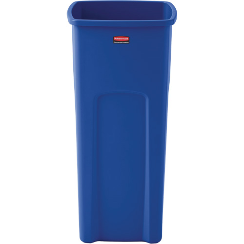 Untouchable&reg; Square Recycling Container, Bulk, Plastic, 23 US gal. Duraquip Inc