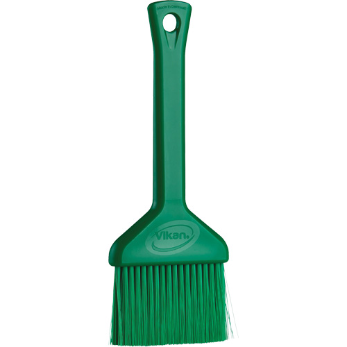 3" Pastry Brush, Soft Bristles, 7-3/4" Long, Green Duraquip Inc