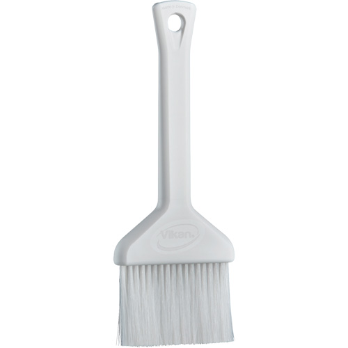 3" Pastry Brush, Soft Bristles, 7-3/4" Long, White Duraquip Inc