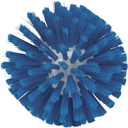 Brosse de 5", Soies Moyen, Longueur de 4-1/2", Bleu Duraquip Inc