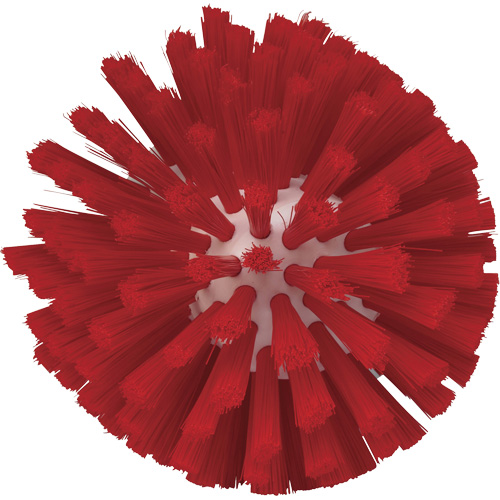 5" Brush, Medium Bristles, 4-1/2" Long, Red Duraquip Inc