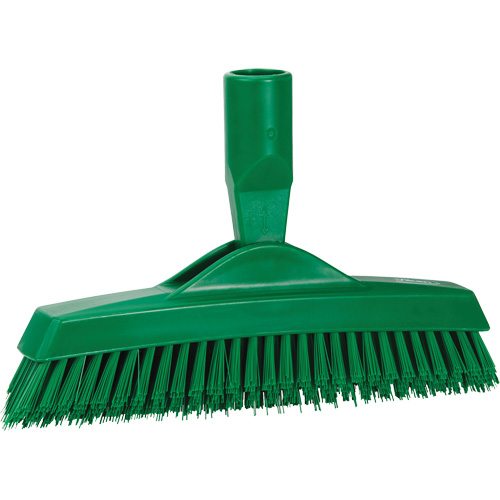 Grout Brush, Stiff Bristles, 9-1/4" Long, Green Duraquip Inc
