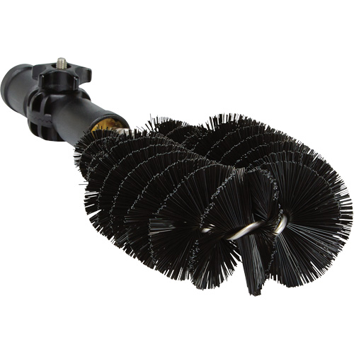 Drain Cleaning Brush, Stiff Bristles, 11" Long, Black Duraquip Inc