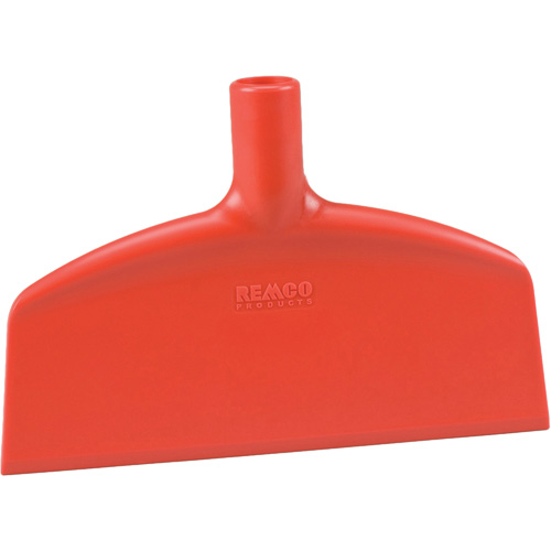 Nylon Floor Scraper, Red, 10-1/4" W x 7" L Duraquip Inc