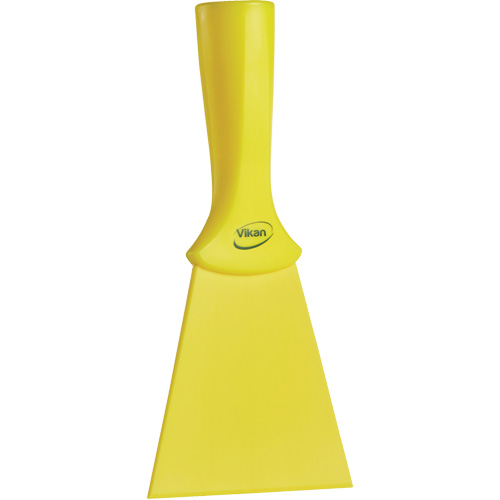 Nylon Scraper with Threaded Handle, Yellow, 4" W x 8" L Duraquip Inc
