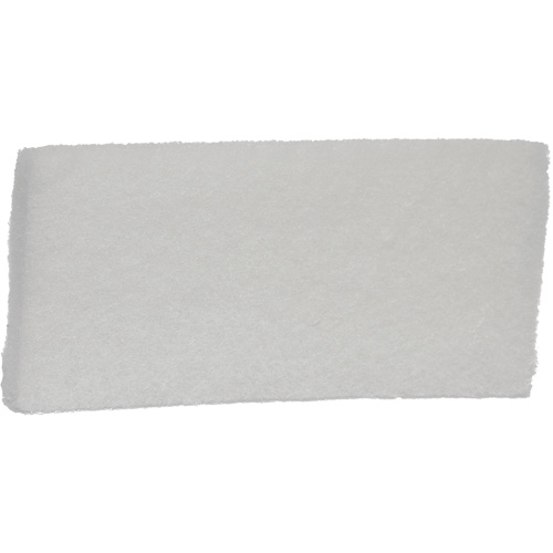 Fine Scrub Pad, 10" L x 4-1/2" W Duraquip Inc