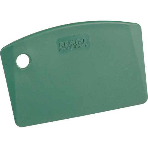 Metal Detectable Mini Bench Scraper, Green, 5-1/4" W x 3-2/5" L Duraquip Inc