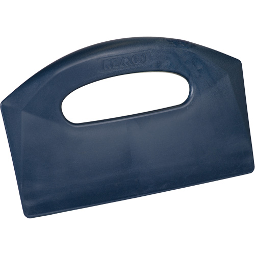Metal Detectable Bench Scraper, Blue, 8-1/2" W x 5-1/4" L Duraquip Inc