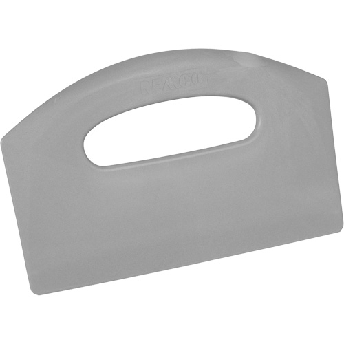 Metal Detectable Bench Scraper, Grey, 8-1/2" W x 5-1/4" L Duraquip Inc