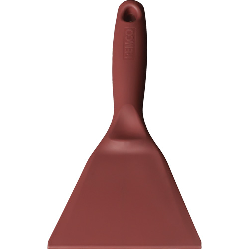 Large Metal Detectable Scraper, Red, 4-1/4" W x 10" L Duraquip Inc