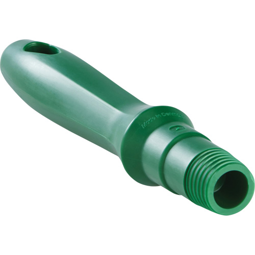 Mini manche, Brosse/Support &agrave; tampon/Grattoir/Raclette, Vert, Standard, 6-1/4" lo Duraquip Inc