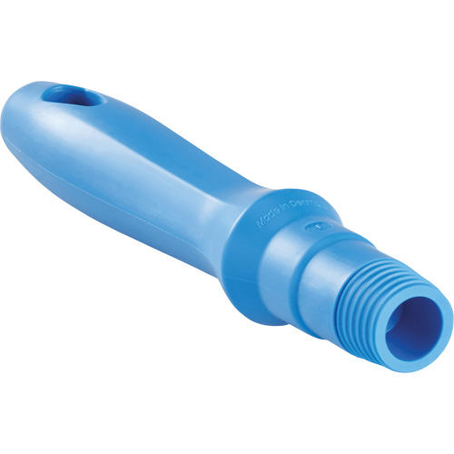 Mini manche, Brosse/Support &agrave; tampon/Grattoir/Raclette, Bleu, Standard, 6-1/4" lo Duraquip Inc