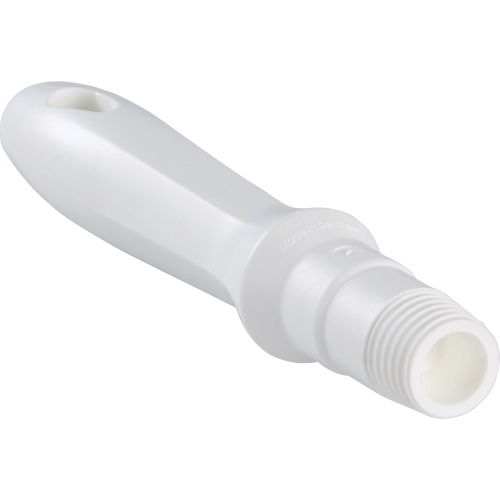 Mini Handle, Brush/Pad Holder/Scraper/Squeegee, White, Standard, 6-1/4" L Duraquip Inc