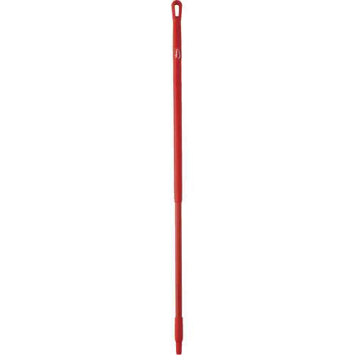 Handle, Broom/Brush/Pad Holder/Scraper/Squeegee, Red, Standard, 51-1/2" L Duraquip Inc