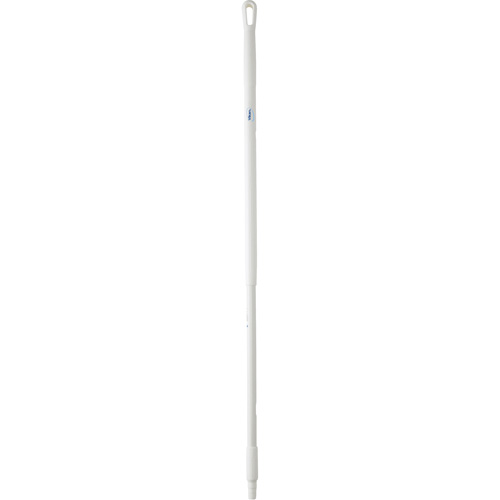 Handle, Broom/Brush/Pad Holder/Scraper/Squeegee, White, Standard, 51-1/2" L Duraquip Inc
