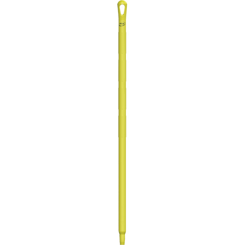Ultra Hygiene Handle, Broom/Brush/Pad Holder/Scraper/Squeegee, Yellow, Standard, 40" L Duraquip Inc