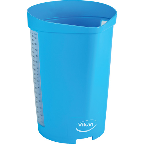 Cruche gradu&eacute;e, Plastique, Bleu, 65 oz Duraquip Inc