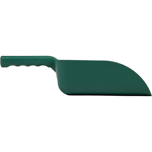 Metal Detectable Hand Scoop, Plastic, Green, 32 oz. Duraquip Inc